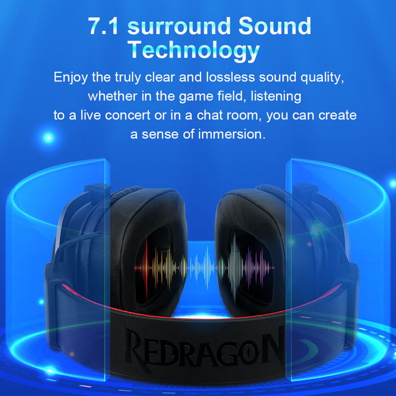 Headset Redragon Zeus 2 H510