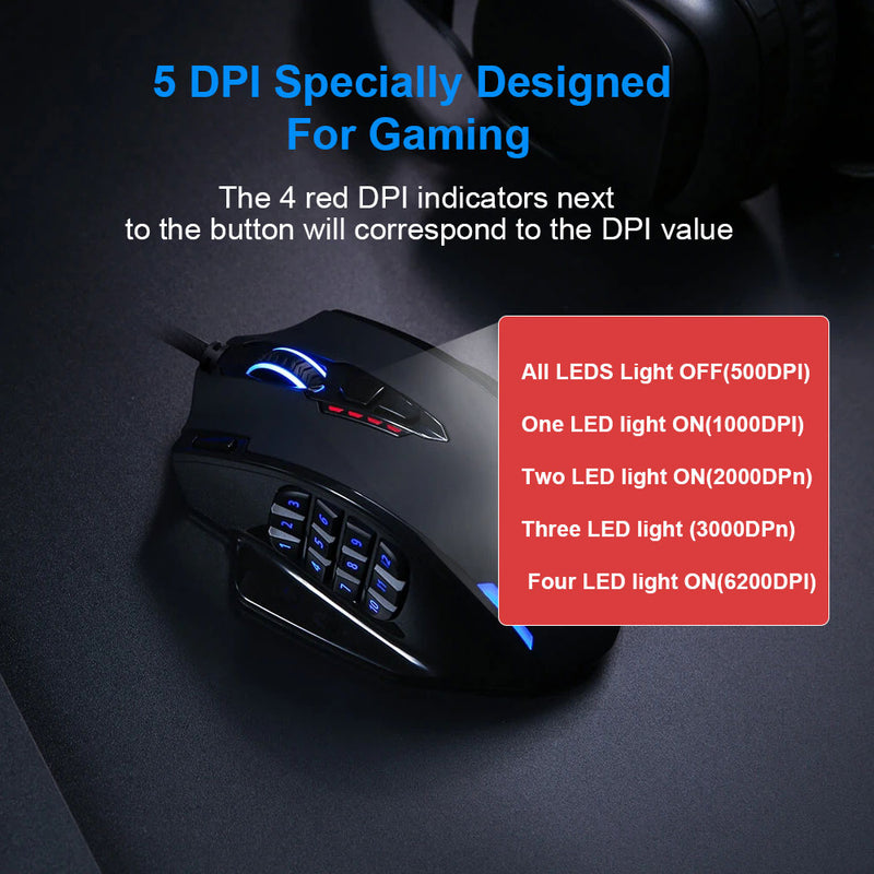 Mouse Redragon M908 Impact