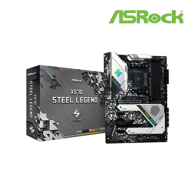 Placa Mãe X570 Steel Legend AsRock