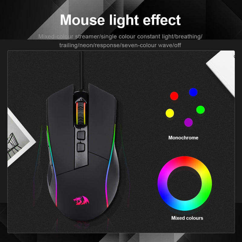 Mouse Redragon Lonewolf G105