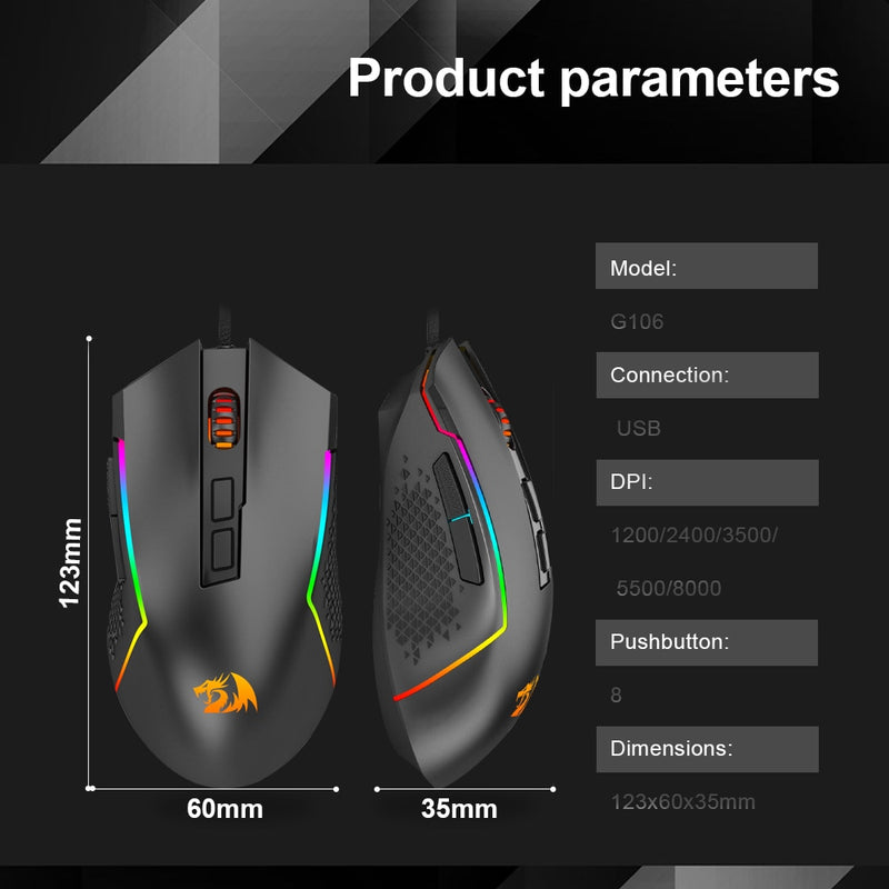 Mouse Redragon G106